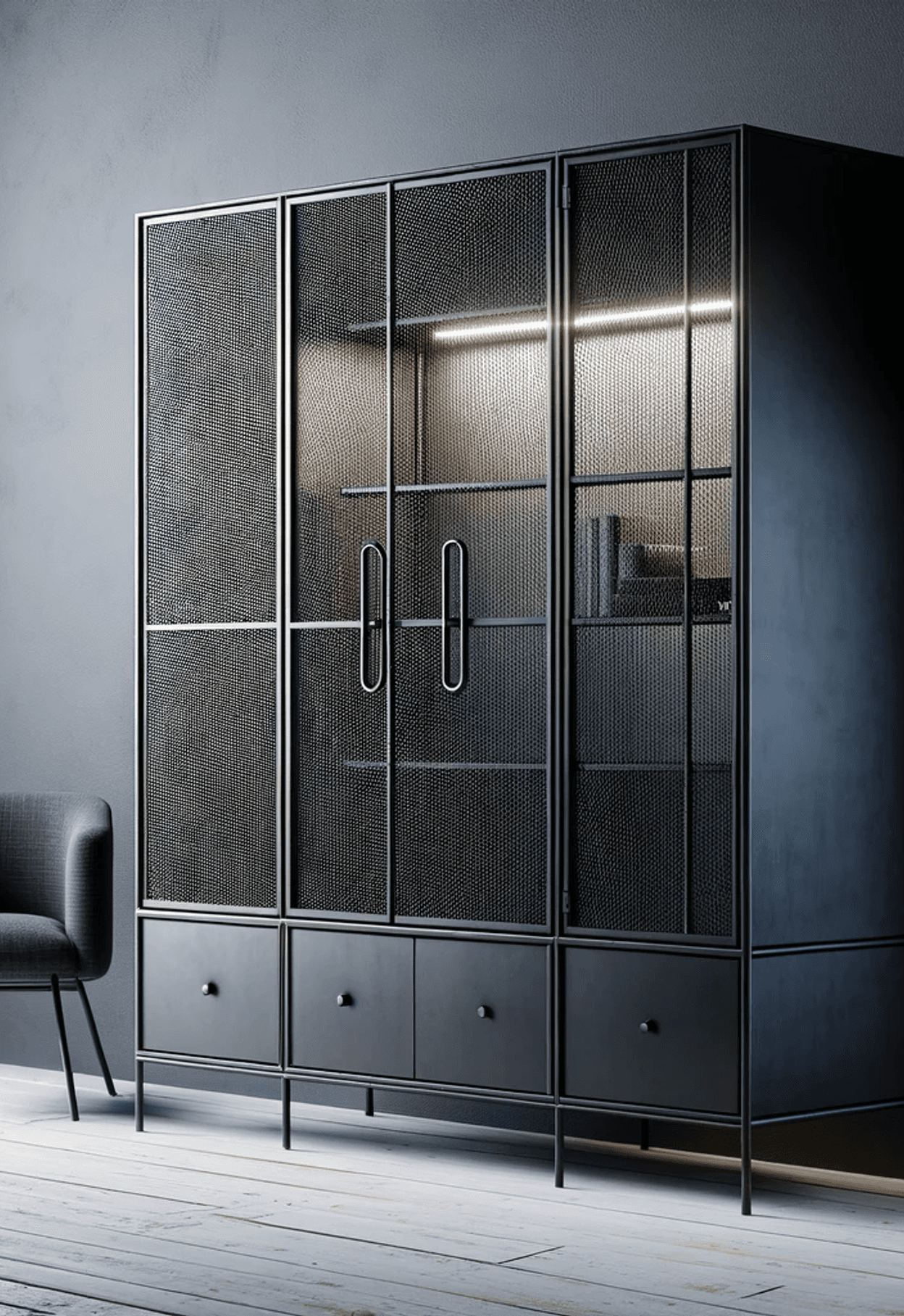 Szafka Industrialna Vintage